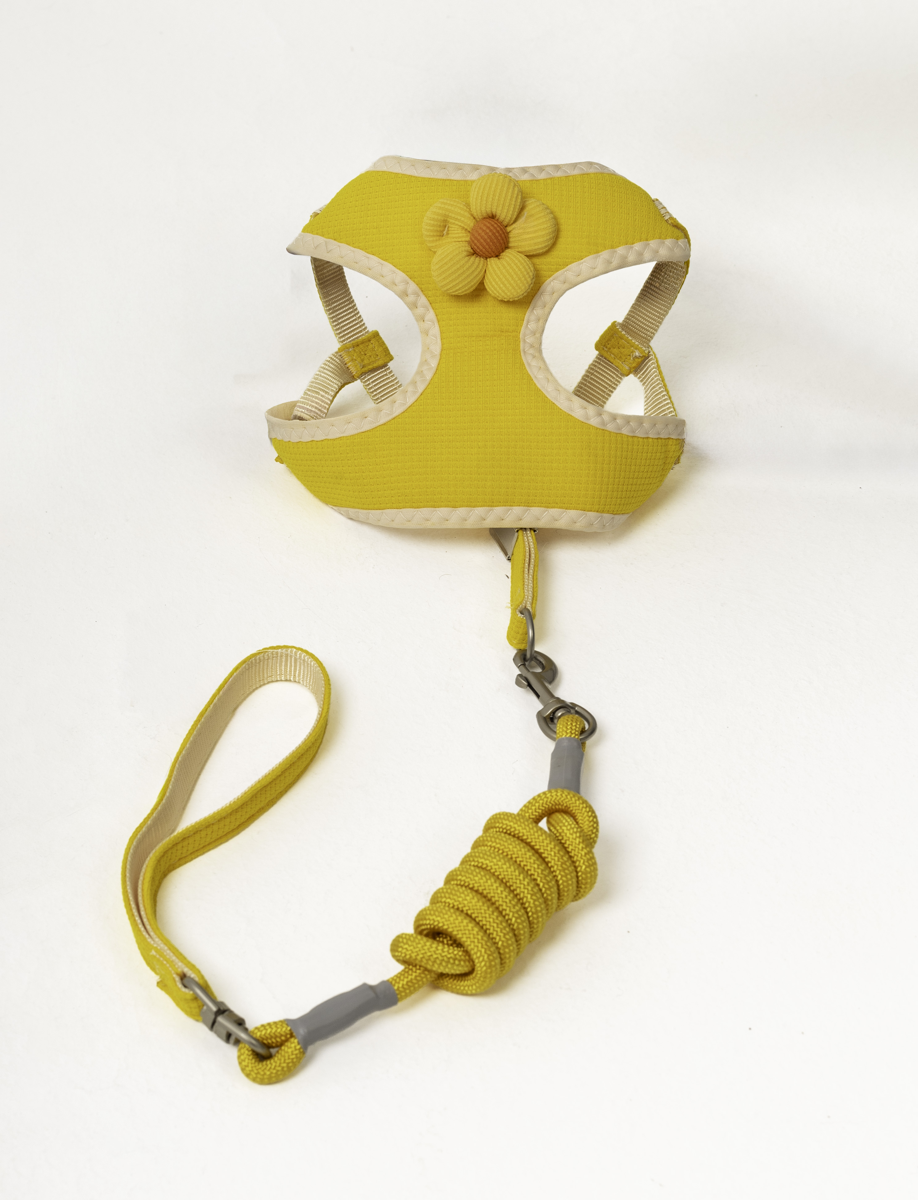 CUTE harness & leash WITH FLOWER 4
