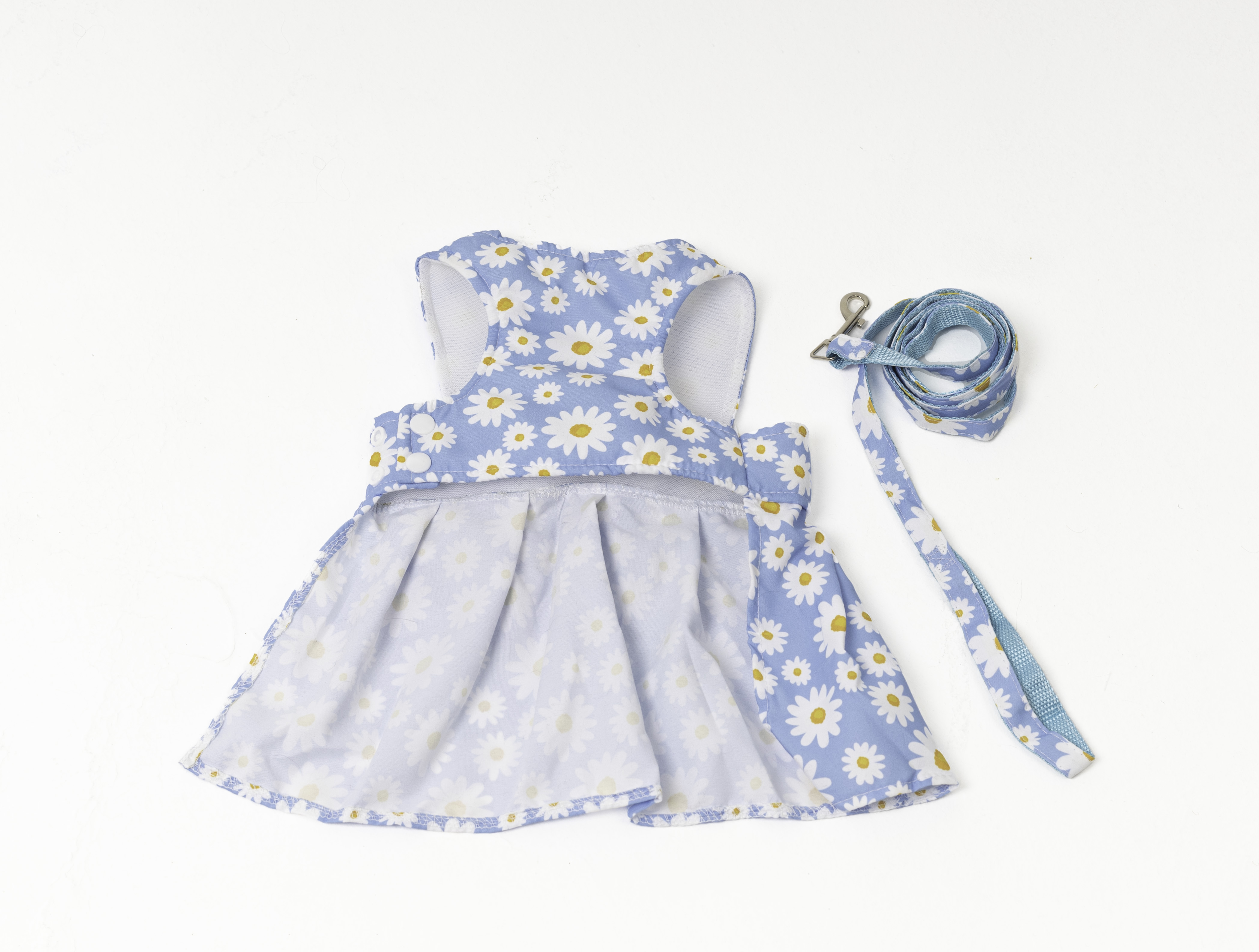 flower dress harness & leash 2