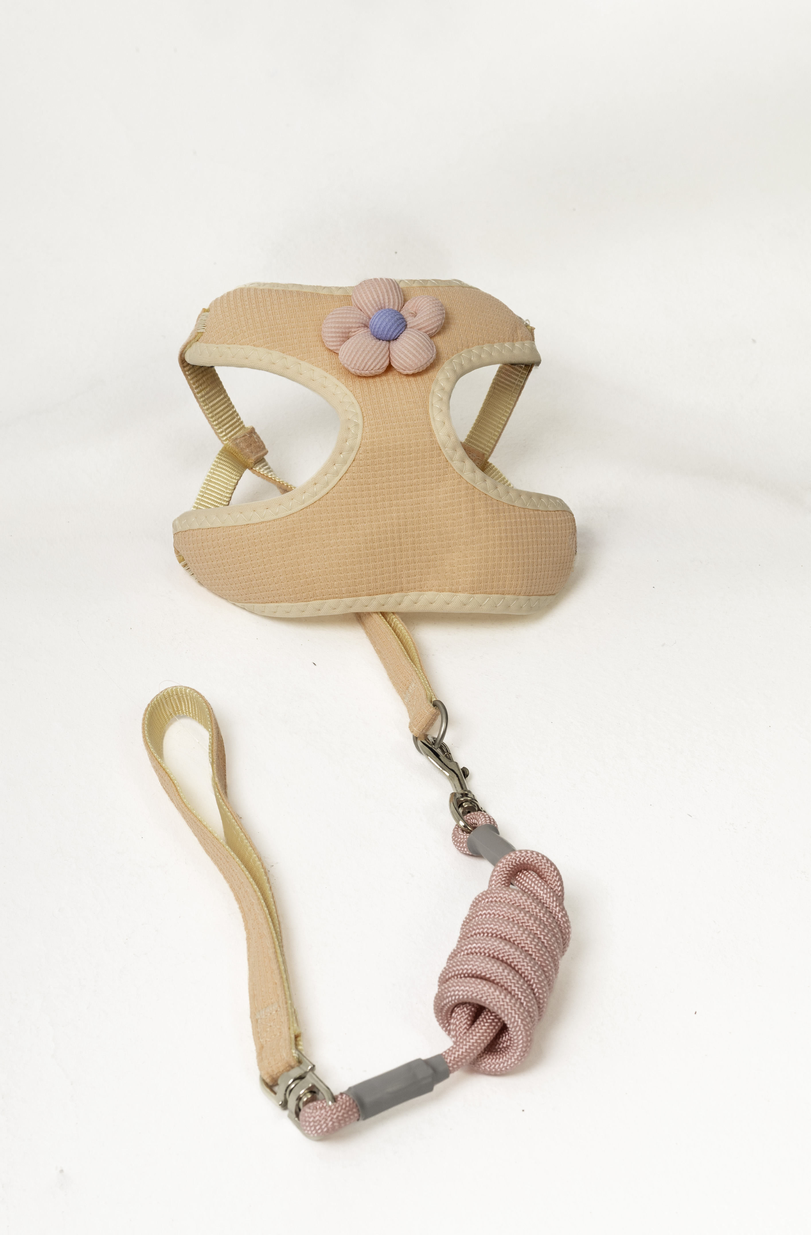 CUTE harness & leash WITH FLOWER 7
