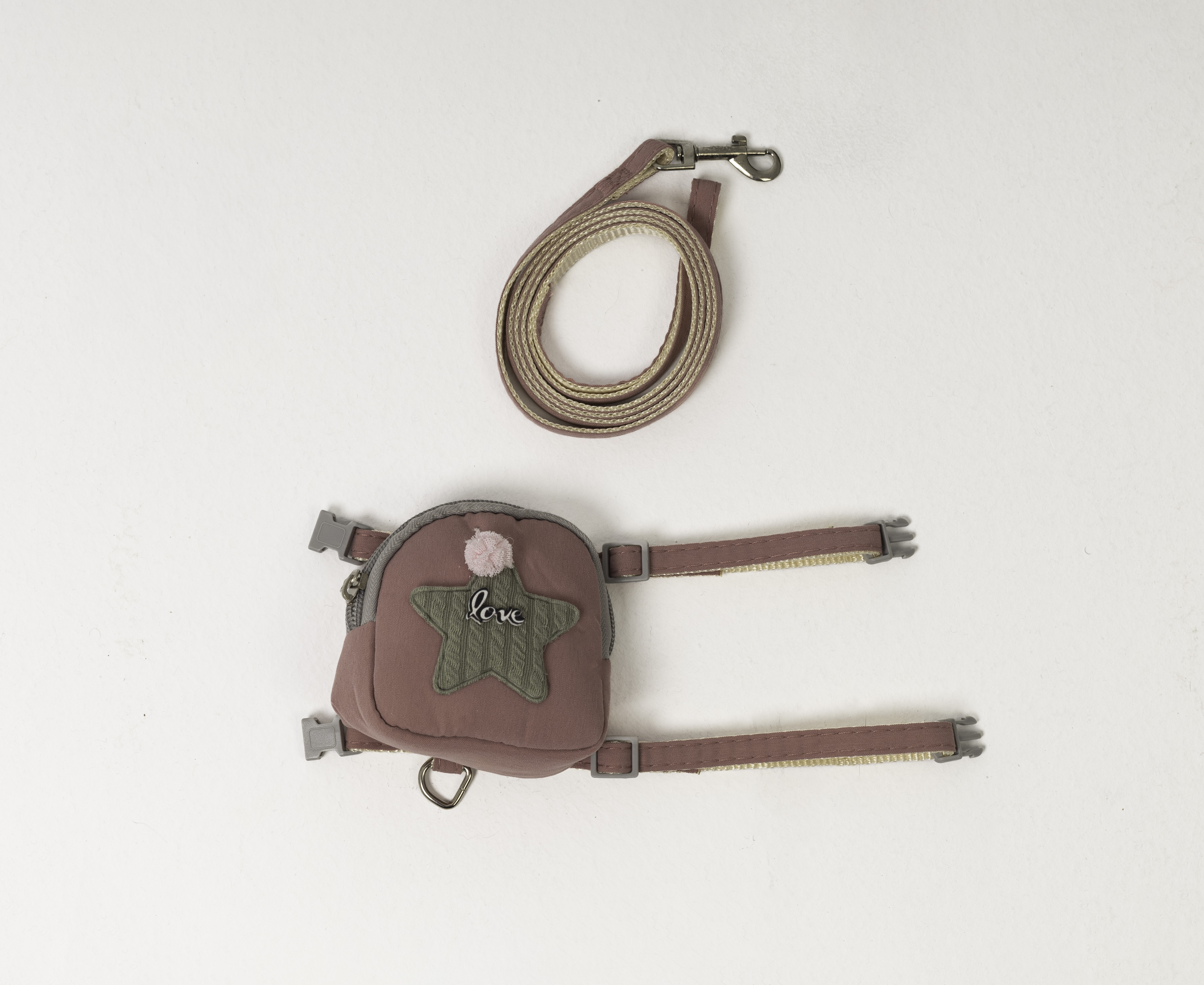 Pet Backpack star ,  for Cats And Dogs, Harness with Leash 4