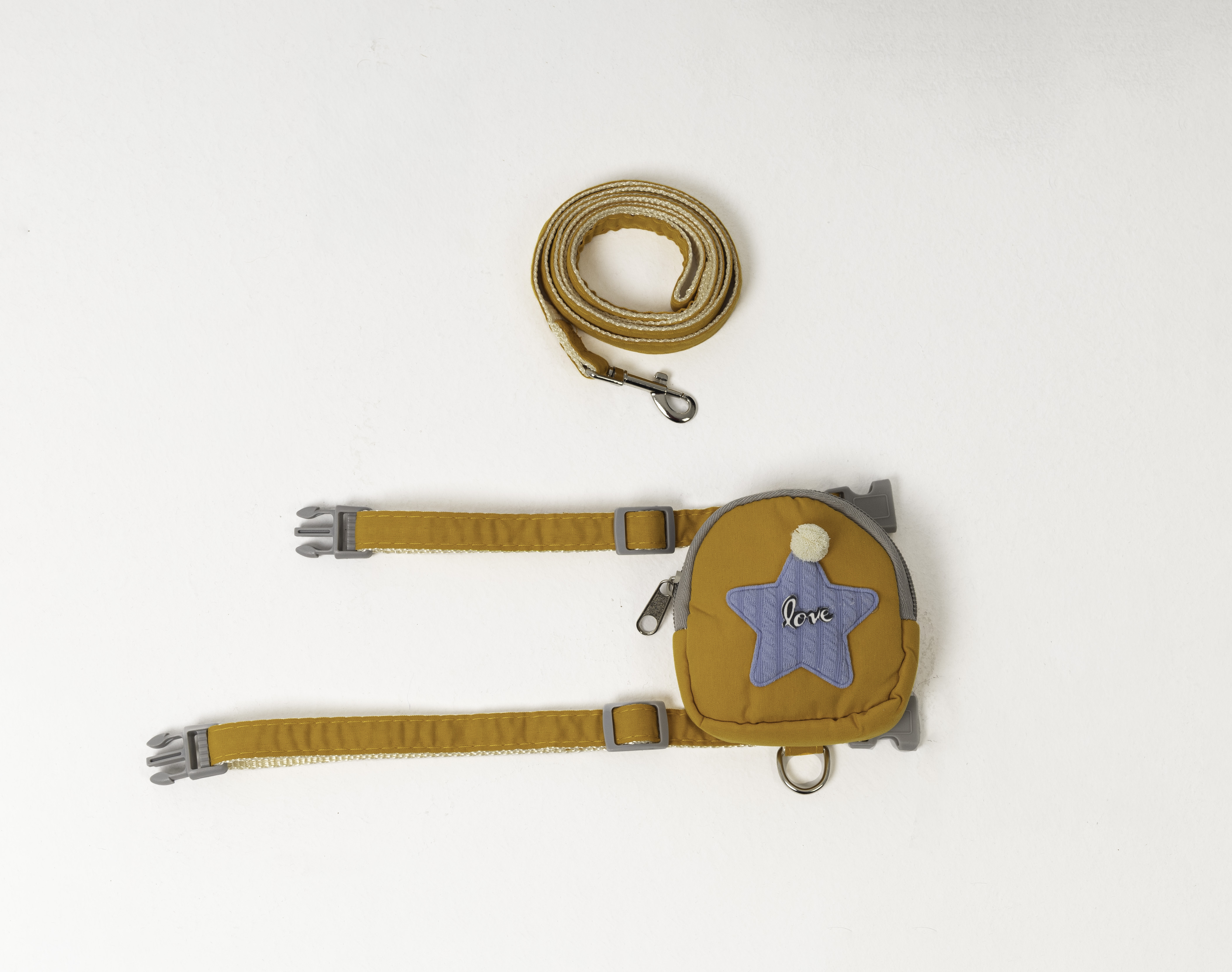 Pet Backpack star ,  for Cats And Dogs, Harness with Leash 2