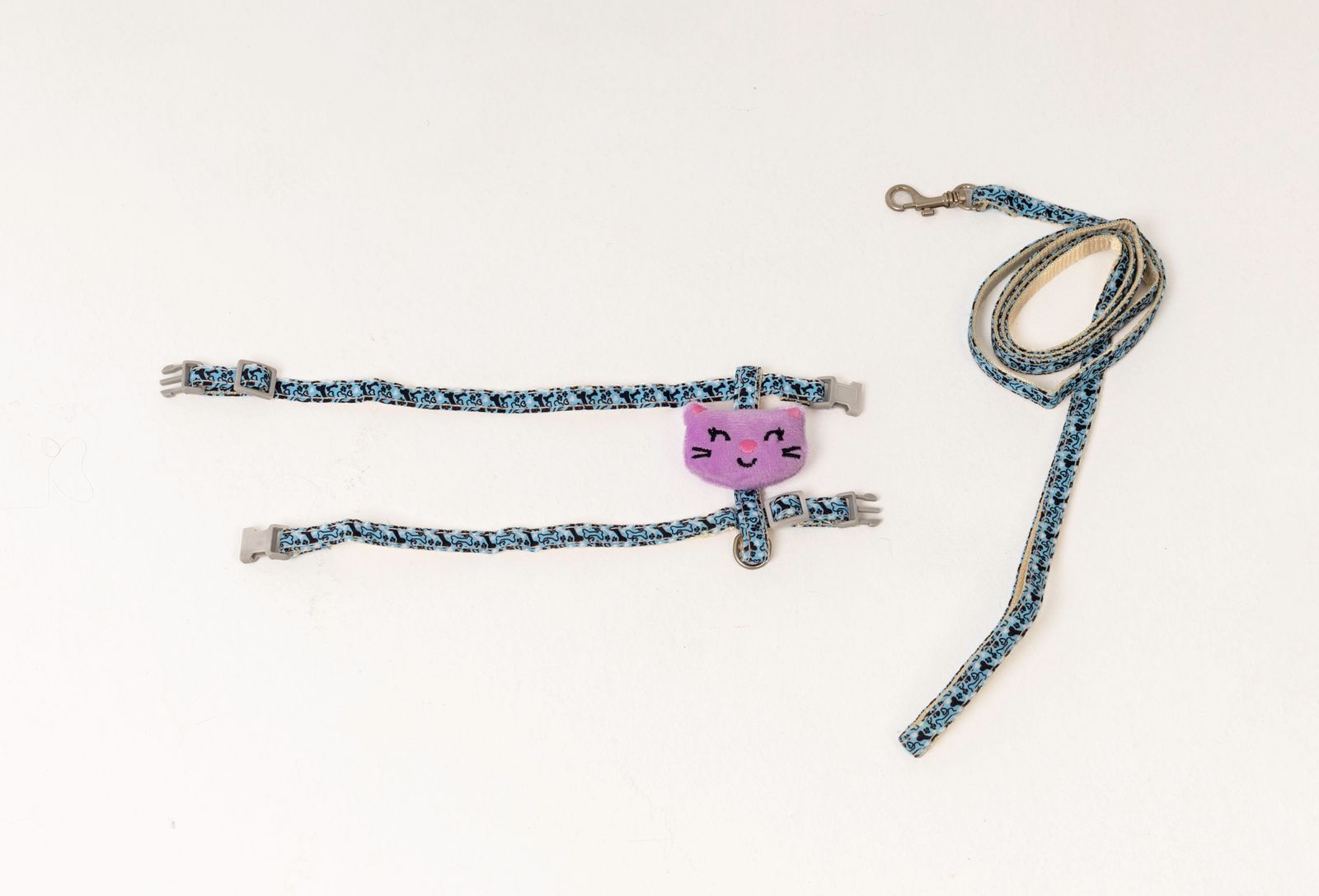 harness & leash WITH SMALL TEDDY BEAR 3